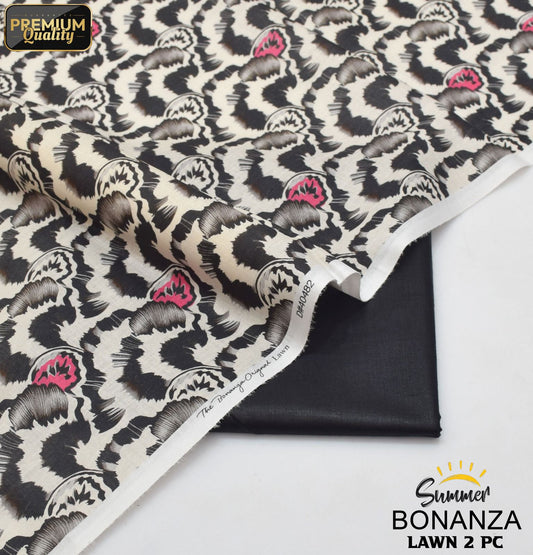 Bonanza Digital Lawn 2-Piece Un-stiched