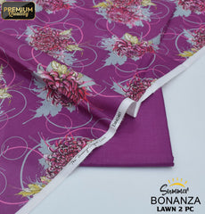Bonanza Digital Lawn 2-Piece Un-stiched