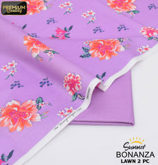 Bonanza Digital Lawn 2-Piece Un-stiched