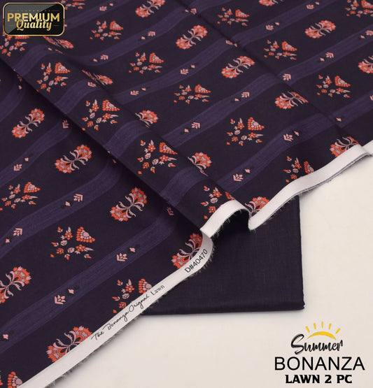 Bonanza Digital Lawn 2-Piece Un-stiched