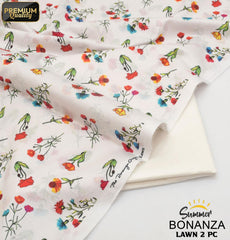 Bonanza Digital Lawn 2-Piece Un-stiched