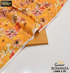 Bonanza Digital Lawn 2-Piece Un-stiched