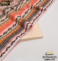 Bonanza Digital Lawn 2-Piece Un-stiched