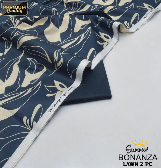 Bonanza Digital Lawn 2-Piece Un-stiched