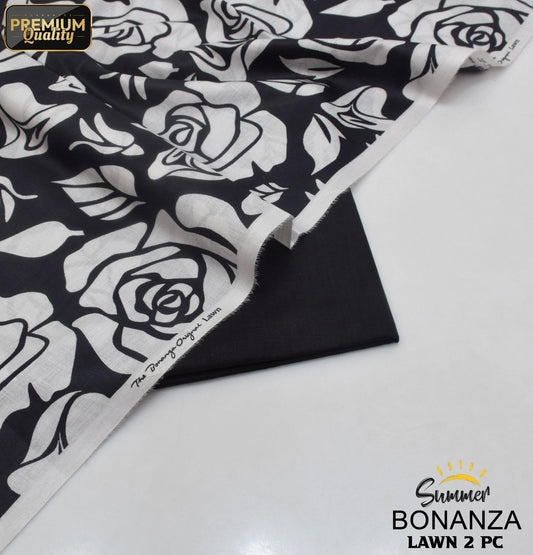 Bonanza Digital Lawn 2-Piece Un-stiched