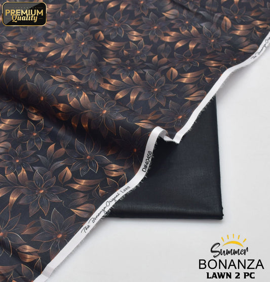 Bonanza Digital Lawn 2-Piece Un-stiched
