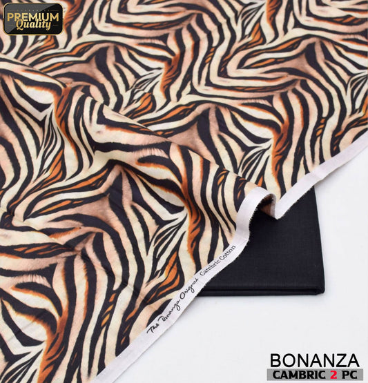 Bonanza Digital Lawn 2-Piece Un-stiched