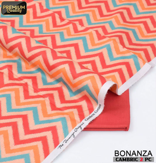 Bonanza Digital Lawn 2-Piece Un-stiched
