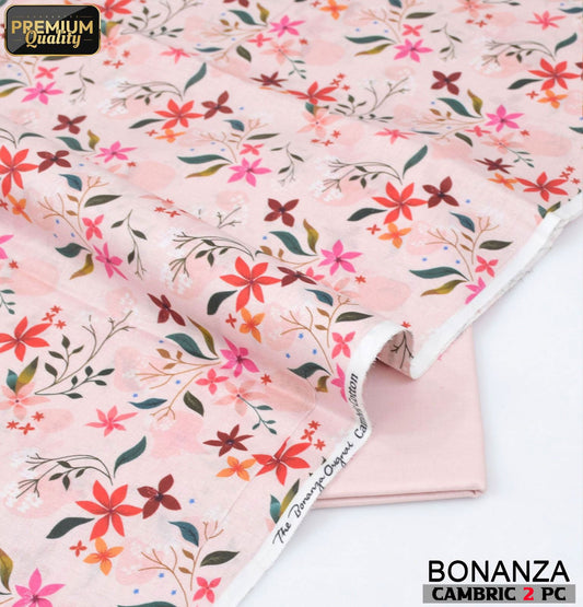 Bonanza Digital Lawn 2-Piece Un-stiched