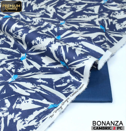 Bonanza Digital Lawn 2-Piece Un-stiched