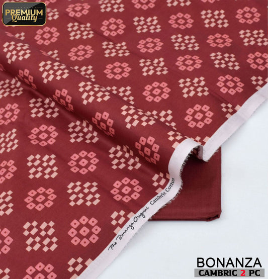 Bonanza Digital Lawn 2-Piece Un-stiched