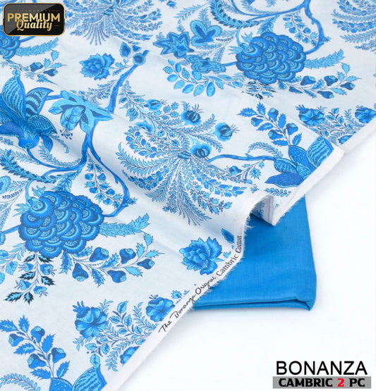 Bonanza Digital Lawn 2-Piece Un-stiched