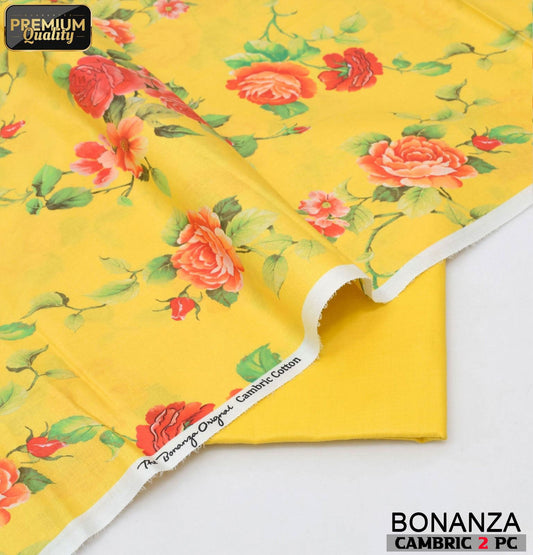 Bonanza Digital Lawn 2-Piece Un-stiched