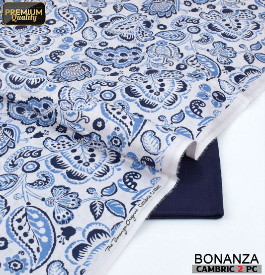 Bonanza Digital Lawn 2-Piece Un-stiched