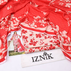 Iznik lawn 3-Piece Un-stiche