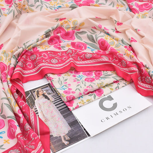 Crimson lawn 3-Piece Un-stiched