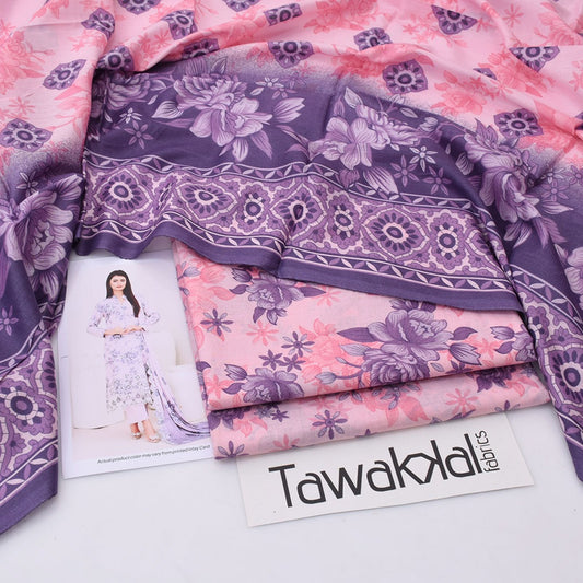 Tawakkal lawn 3-Piece Un-stiched