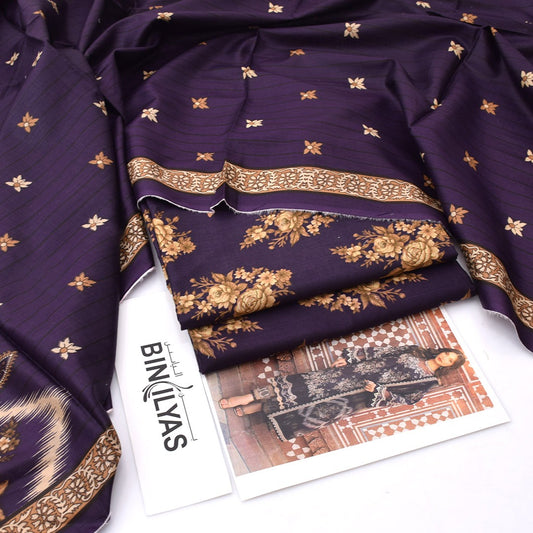 Bin ILyas lawn 3-Piece Un-stiched