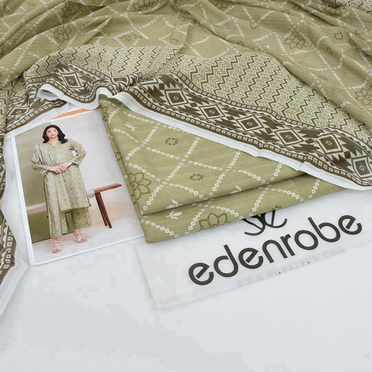 Edenrobe lawn 3-Piece Un-stiched