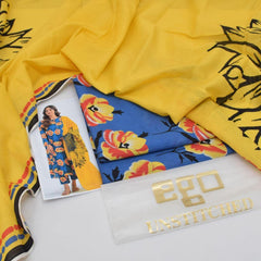 Ego lawn 3-Piece Un-stiched