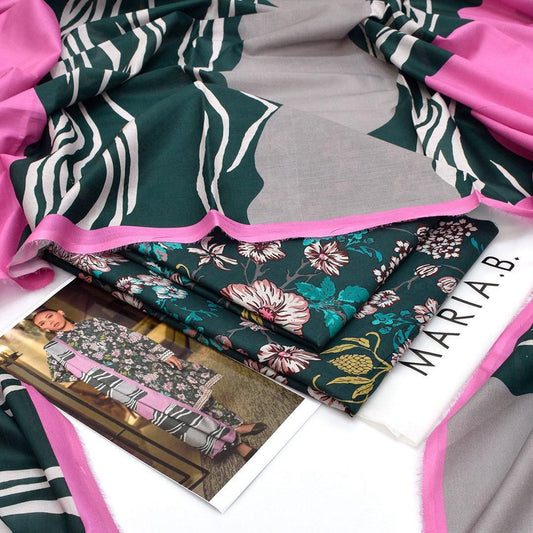 Maria.B lawn 3-Piece Un-stiched