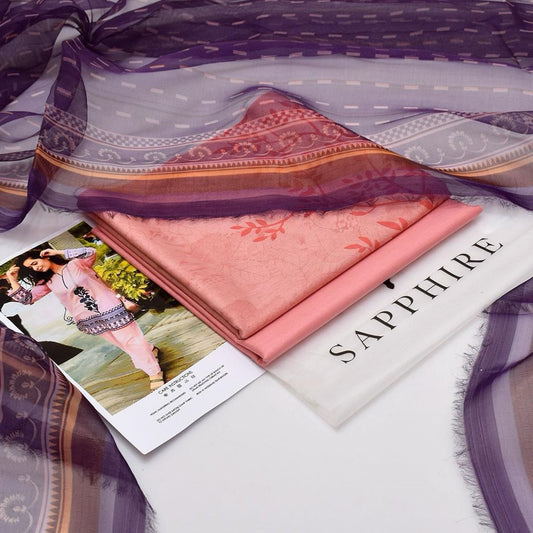 Sapphire lawn 3-Piece Un-stiched