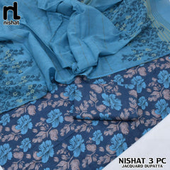 Nishat lawn 3-Piece Un-stiched