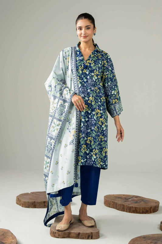 Nishat Printed Lawn 3-Piece Un-Stiched