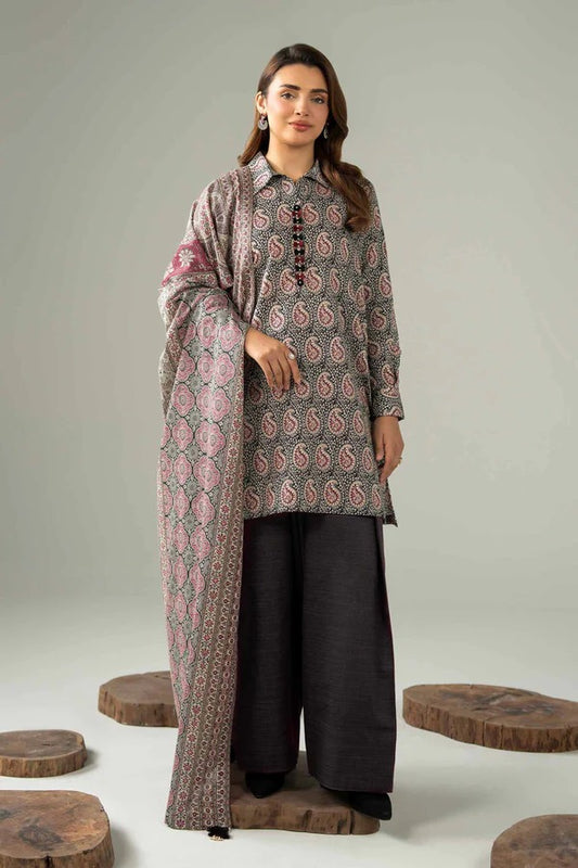 Nishat Printed Lawn 3-Piece Un-Stiched