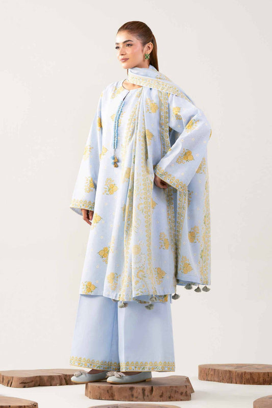 Nishat Printed Lawn 3-Piece Un-Stiched