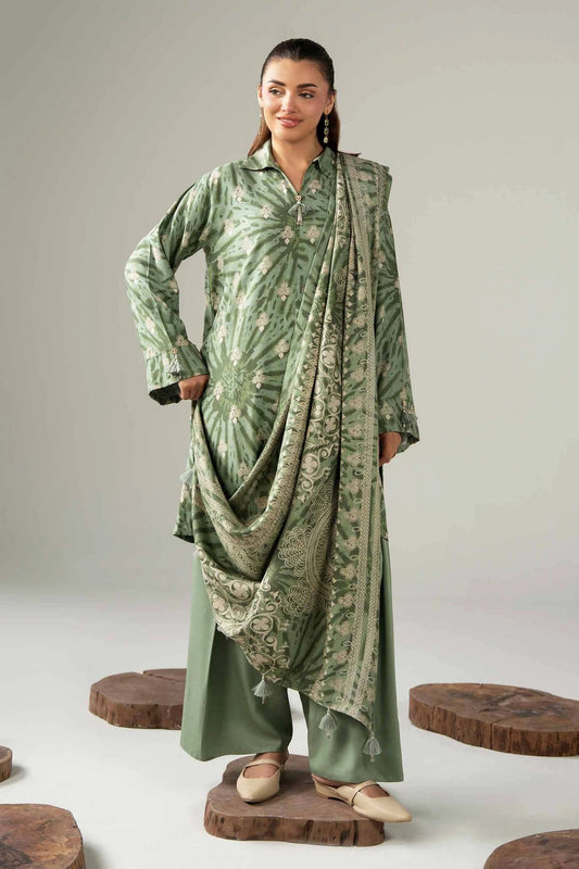 Nishat Printed Lawn 3-Piece Un-Stiched