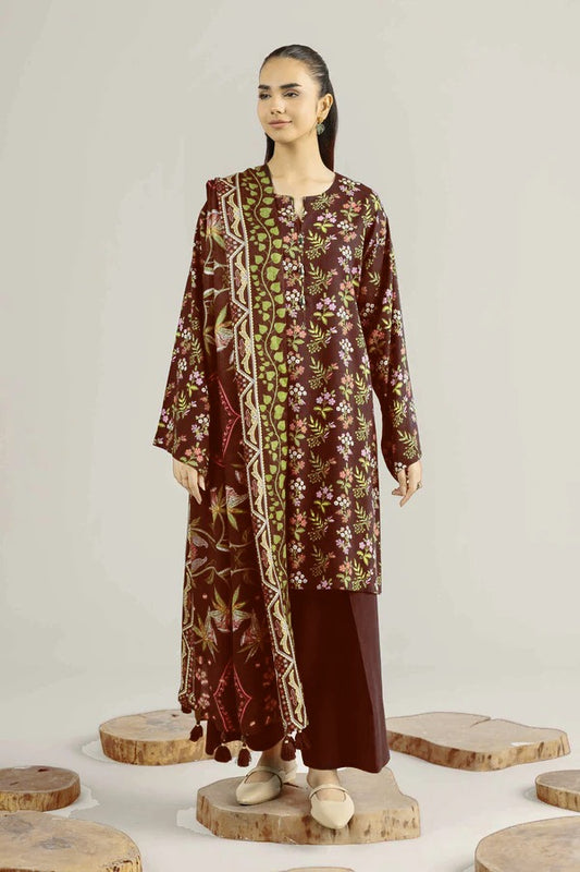 Nishat Printed Lawn 3-Piece Un-Stiched