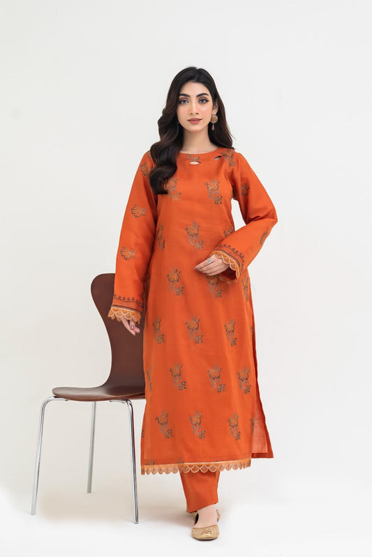 Nishat Jacquard 2-Piece Un-Stiched Suit