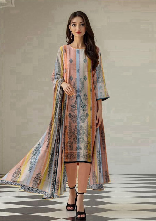 Orient Lawn 3-Piece Un-Stiched