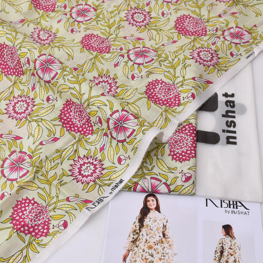 Nishat Lawn 2-Piece Un-Stiched