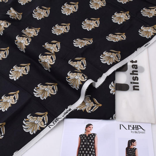 Nishat Lawn 2-Piece Un-Stiched