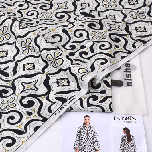 Nishat Lawn 2-Piece Un-Stiched