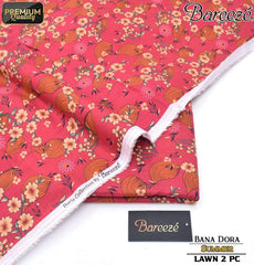 Bareeze Bana Dora Lawn Digital Printed 2-Piece Un-Stiched