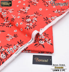 Bareeze Bana Dora Lawn Digital Printed 2-Piece Un-Stiched