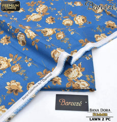 Bareeze Bana Dora Lawn Digital Printed 2-Piece Un-Stiched