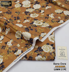 Sapphire Bana Dora Lawn Digital Printed 2-Piece Un-Stiched