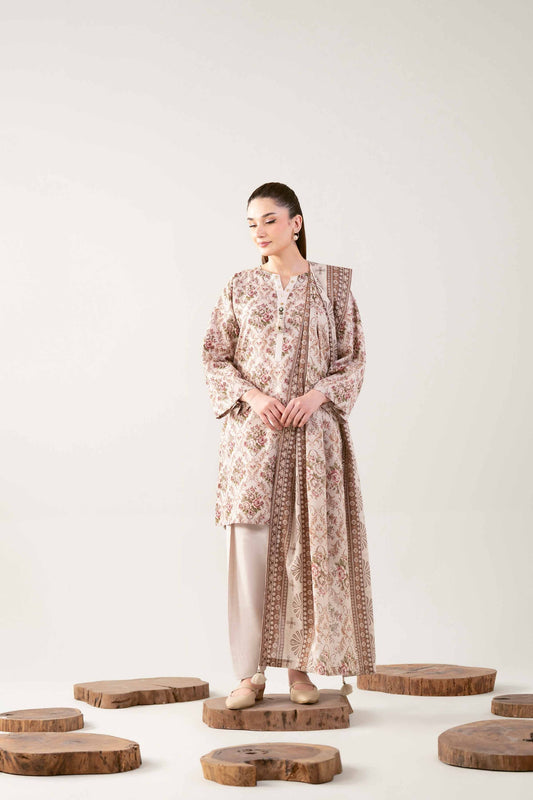 Nishat Printed Lawn 3-Piece Un-Stiched