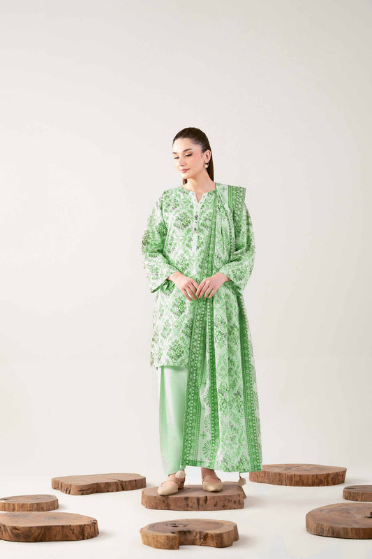Nishat Printed Lawn 3-Piece Un-Stiched