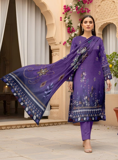 Beechtree Digital Printed Lawn 3-Piece Un-Stiched