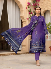 Beechtree Digital Printed Lawn 3-Piece Un-Stiched