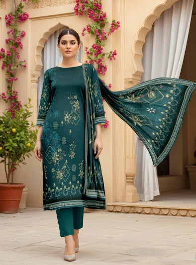 Beechtree Digital Printed Lawn 3-Piece Un-Stiched