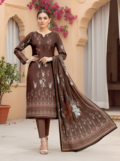 Beechtree Digital Printed Lawn 3-Piece Un-Stiched