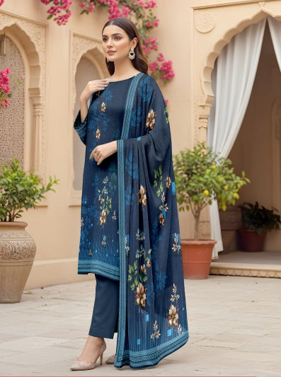 Beechtree Digital Printed Lawn 3-Piece Un-Stiched