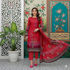 Iznik Digital Printed Lawn 3-Piece Un-Stiched