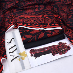 Saya Digital Printed Lawn 3-Piece Un-Stiched
